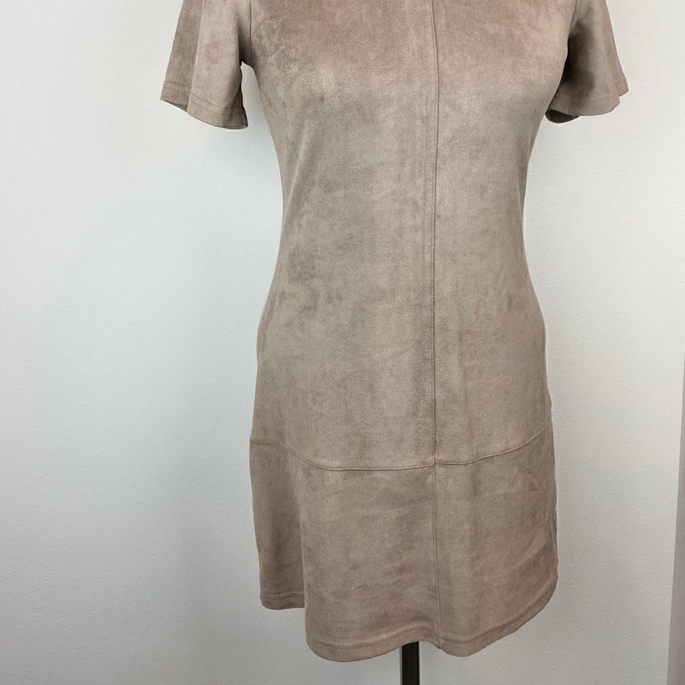 Paper Cranefauxsuededress View 2